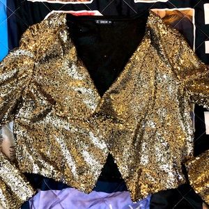 Sequin jacket